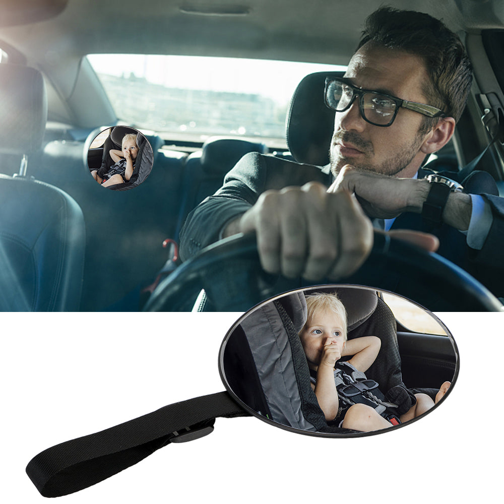 Baby Car Safety Mirror – Rear-Facing Infant Monitor