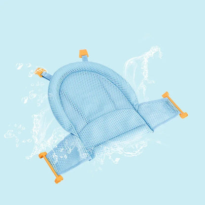 Baby Bath Mat Newborn T-Net Adjustable Newborn Net Protector Bath Accessories Baby Products Foldable Bath And Shower