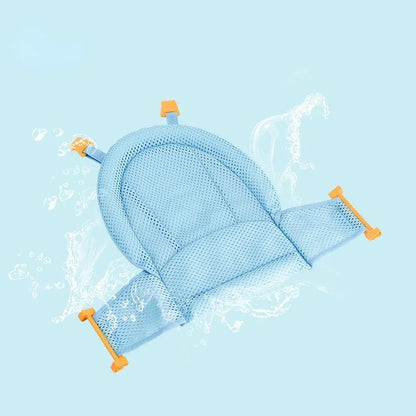 Baby Bath Mat Newborn T-Net Adjustable Newborn Net Protector Bath Accessories Baby Products Foldable Bath And Shower