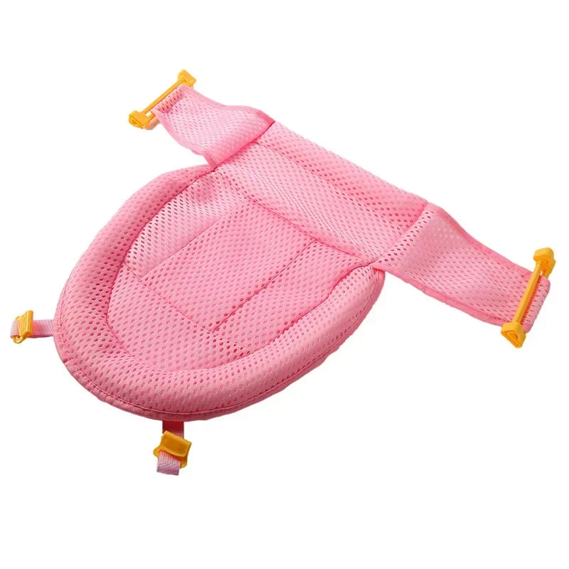 Baby Bath Mat Newborn T-Net Adjustable Newborn Net Protector Bath Accessories Baby Products Foldable Bath And Shower