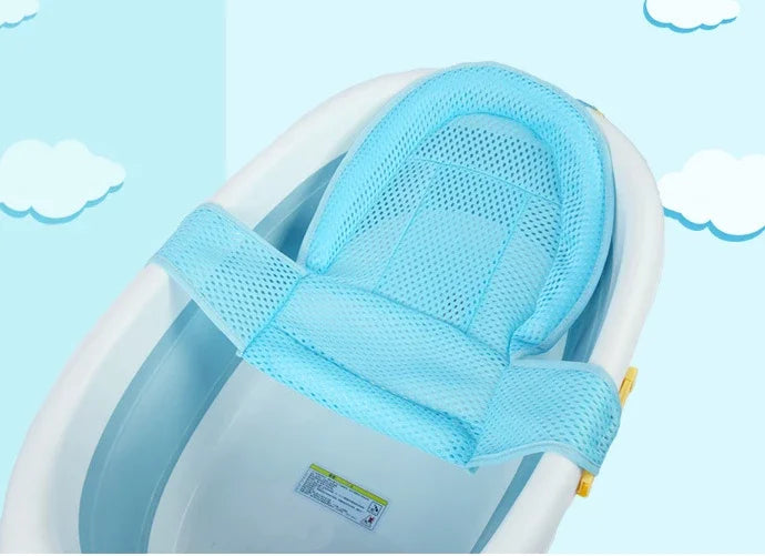 Baby Bath Mat Newborn T-Net Adjustable Newborn Net Protector Bath Accessories Baby Products Foldable Bath And Shower