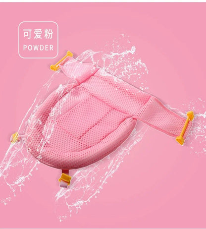 Baby Bath Mat Newborn T-Net Adjustable Newborn Net Protector Bath Accessories Baby Products Foldable Bath And Shower